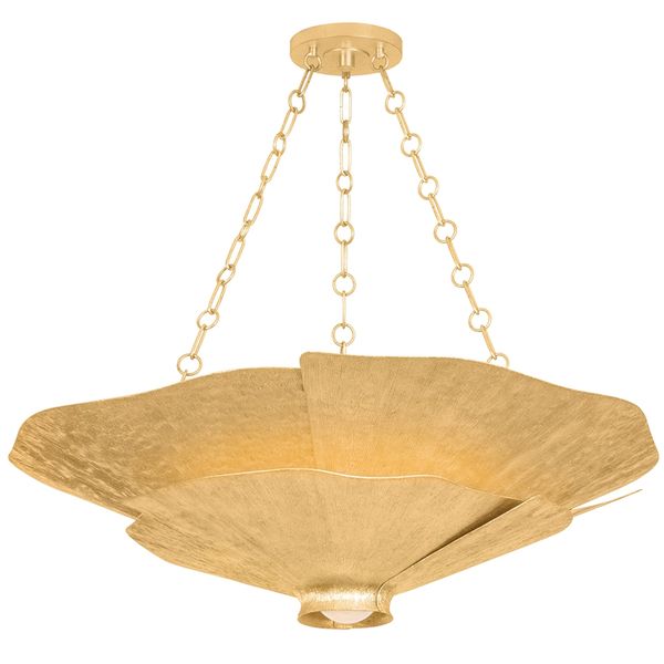 Lampa wiszaca o nowoczesnym konturze z agodnym konturem w odcieniu bezu