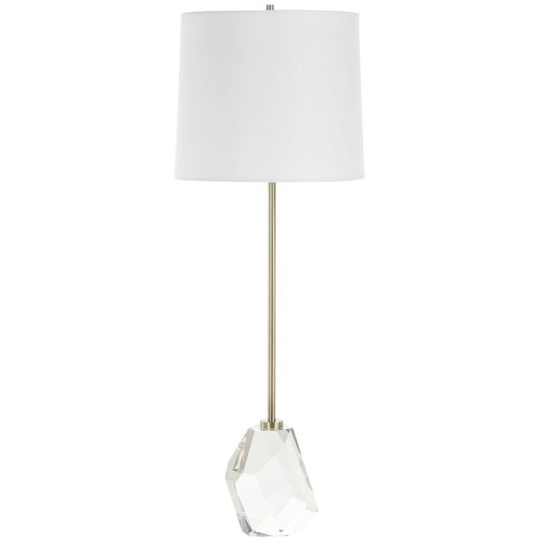 Lampa podlogowa o miekkim zarysie z delikatnym akcentem w odcieniu bieli